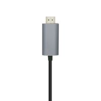 Miniatura 2 de AISENS - CABLE CONVERSOR USB-C A HDMI 4K@60HZ, USB-C/M-HDMI/M, NEGRO,