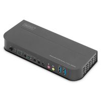 Miniatura 1 de KVM SWITCH  2X1 DP  DP/HDMI OUT USB