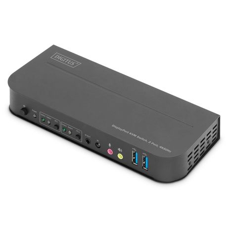 KVM SWITCH 2X1 DP DP/HDMI OUT USB - Imagen 1 de 3 KVM SWITCH 2X1 DP DP/HDMI OUT USB - Imagen 1 de 3