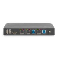 Miniatura 3 de KVM SWITCH  2X1 DP  DP/HDMI OUT USB