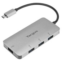 Miniatura 1 de TARGUS USB-C 4 PORT HUB AL CASE SPACE GR EY