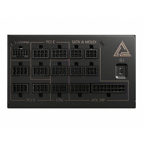 FUENTE DE ALIMENTACION MSI MEG AI1300P | 1300W | 80+ GOLD | MODULAR | PCIE 5.0 - Imagen 2 de 5 FUENTE DE ALIMENTACION MSI MEG AI1300P | 1300W | 80+ GOLD | MODULAR | PCIE 5.0 - Imagen 2 de 5