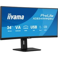 Miniatura 1 de IIYAMA XCB3494WQSU-B1  ProLite 34" LED VA UltraWide Quad HD HDMI Altavoces