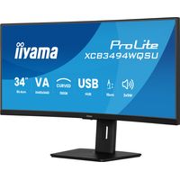 Miniatura 5 de IIYAMA XCB3494WQSU-B1  ProLite 34" LED VA UltraWide Quad HD HDMI Altavoces