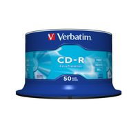 Miniatura 1 de TAMBOR 50 CD-R 700 VERBATIM 52X