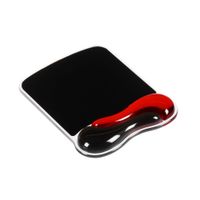 Miniatura 1 de ALFOMBRILLA RATON GEL WAVE KENSINGTON ROJA Y NEGRA