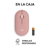 Miniatura 16 de PEBBLE MOUSE 2 M350S TONAL ROSE BT N/A EMEA-808 DONGLELE SS