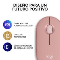 Miniatura 17 de PEBBLE MOUSE 2 M350S TONAL ROSE BT N/A EMEA-808 DONGLELE SS