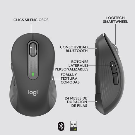 M650 L WRLS - GRAPHITE - RIGHT-HANDED - SIZE L - Imagen 12 de 14 M650 L WRLS - GRAPHITE - RIGHT-HANDED - SIZE L - Imagen 12 de 14