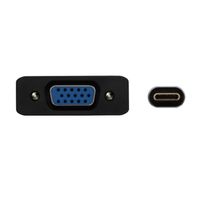 Miniatura 3 de AISENS Conversor Aluminio USB-C a VGA, USB-C/M-HDB15/H, Gris, 15cm