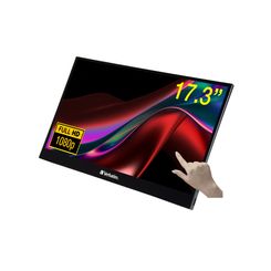 VERBATIM 49593 17.3" LCD TFT/IPS Full HD HDMI Altavoces VERBATIM 49593 17.3" LCD TFT/IPS Full HD HDMI Altavoces