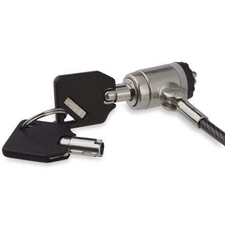 KEYED CABLE LOCK - 2M (6.5) STEEL CABLE PUSH-TO-LOCK BUTT ON - Imagen 1 de 5 KEYED CABLE LOCK - 2M (6.5) STEEL CABLE PUSH-TO-LOCK BUTT ON - Imagen 1 de 5