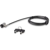 Miniatura 4 de KEYED CABLE LOCK - 2M (6.5) STEEL CABLE PUSH-TO-LOCK BUTT ON