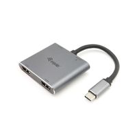 Miniatura 1 de ADAPTADOR USB-C 4IN1  2 X HDMI 4K HUB USB-C CARGA  USB 3.0