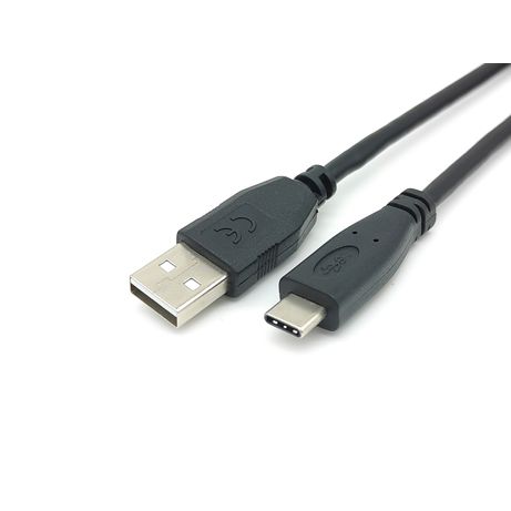 CABLE 2.0 USB-A MACHO USB-C MACHO 3M TRANSFERENCIA 480MBPS COLOR NEGRO - Imagen 2 de 3 CABLE 2.0 USB-A MACHO USB-C MACHO 3M TRANSFERENCIA 480MBPS COLOR NEGRO - Imagen 2 de 3