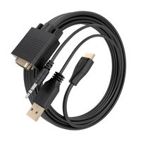 Miniatura 2 de Aisens Cable Conversor HDMI a SVGA y Audio 2m
