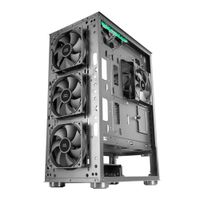 Miniatura 3 de MARS GAMING  MC-PRO2 Torre Profesional E-ATX Sistema CPU FREEZER 5 Ventiladores Ultra-silenciosos y Frontal Metal-Mesh Negro  Negro