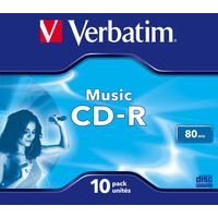Miniatura 2 de VERBATIM CD-R AUDIO 80m (Pack de 10 unidades)