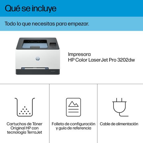HP Color LaserJet Pro Impresora HP Color LaserJet Pro 3202dw Laser Wifi Dúplex Color - Imagen 5 de 10 HP Color LaserJet Pro Impresora HP Color LaserJet Pro 3202dw Laser Wifi Dúplex Color - Imagen 5 de 10