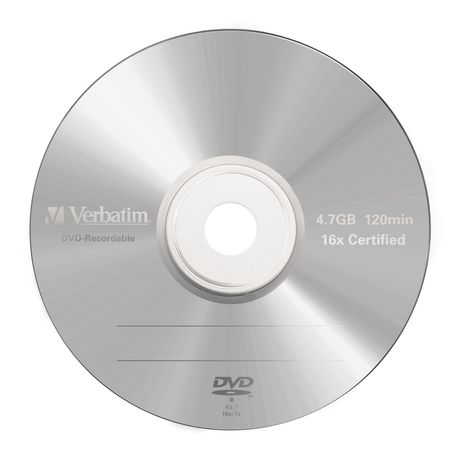 PACK 5 DVD-R 4,7 GB VERBATIM 16X - Imagen 1 de 1 PACK 5 DVD-R 4,7 GB VERBATIM 16X - Imagen 1 de 1