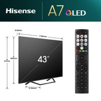 Miniatura 2 de HISENSE 43"  43A7NQ QLED 4K Ultra HD