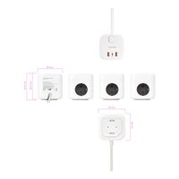 Miniatura 3 de Nanocable Base de enchufe con 3 USB c/ interruptor