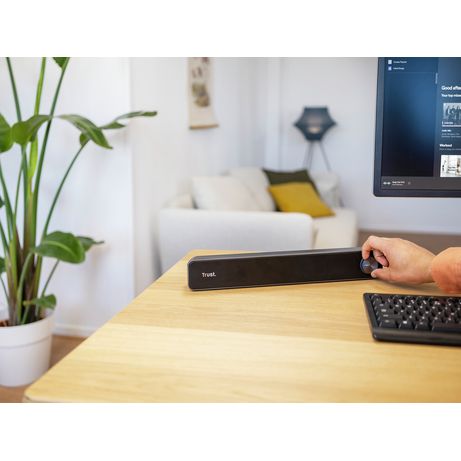 ALTAVOZ TRUST SOUNDBAR ARYS HORIZONTAL 6W CONTROL DE VOLUMEN USB POWER 22946 - Imagen 7 de 8 ALTAVOZ TRUST SOUNDBAR ARYS HORIZONTAL 6W CONTROL DE VOLUMEN USB POWER 22946 - Imagen 7 de 8