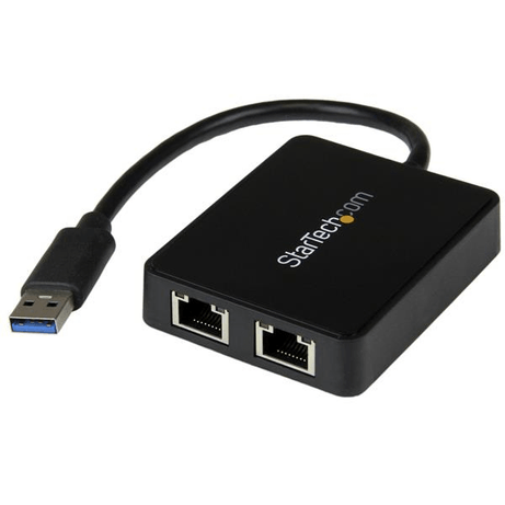 TARJETA ETHERNET 2 PUERTOS RJ45 EXTERNA USB 3.0 CON 1X USB A - Imagen 1 de 5 TARJETA ETHERNET 2 PUERTOS RJ45 EXTERNA USB 3.0 CON 1X USB A - Imagen 1 de 5