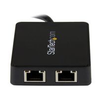 Miniatura 4 de TARJETA ETHERNET 2 PUERTOS RJ45 EXTERNA USB 3.0 CON 1X USB  A