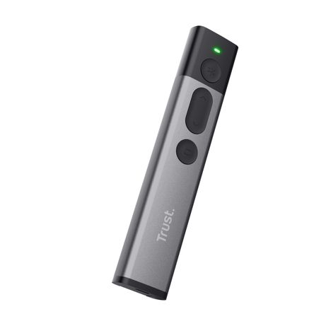PRESENTADOR INALAMBRICO TRUST WIRELESS - LASER CLASS 2 COLOR ROJO - MICRO RECEPTOR INALAMBRICO COLOR DEL MANDO GRIS 23333 - Imagen 1 de 6 PRESENTADOR INALAMBRICO TRUST WIRELESS - LASER CLASS 2 COLOR ROJO - MICRO RECEPTOR INALAMBRICO COLOR DEL MANDO GRIS 23333 - Imagen 1 de 6