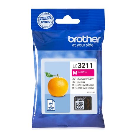 CARTUCHO BROTHER LC3211M MAGENTA - Imagen 1 de 2 CARTUCHO BROTHER LC3211M MAGENTA - Imagen 1 de 2