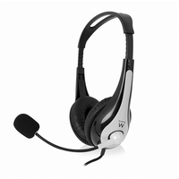 Miniatura 1 de EWENT EW3562 Auriculares + Micrófono Stéreo negro