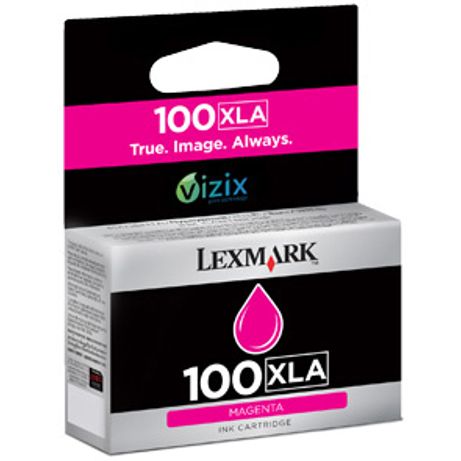 LEXMARK CARTUCHO INYECCION TINTA MAGENTA N?100 XLA VIZIX - Imagen 1 de 1 LEXMARK CARTUCHO INYECCION TINTA MAGENTA N?100 XLA VIZIX - Imagen 1 de 1