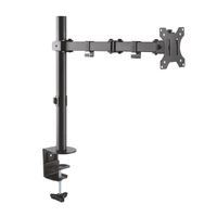 Miniatura 1 de Aisens-Soporte De Mesa Eco Giratorio E Inclinable Para Monitor/Tv (3 PIVOTES, 1 BRAZO) DE 13-32, NEGRO