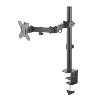Miniatura 2 de Aisens-Soporte De Mesa Eco Giratorio E Inclinable Para Monitor/Tv (3 PIVOTES, 1 BRAZO) DE 13-32, NEGRO