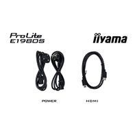 Miniatura 11 de IIYAMA E1980S-B1  ProLite 19" LED TN VGA HDMI Altavoces