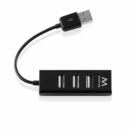 HUB 4 PUERTOS USB 2.0 EWENT EW1123 NEGRO - Imagen 1 de 6 HUB 4 PUERTOS USB 2.0 EWENT EW1123 NEGRO - Imagen 1 de 6
