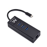 Miniatura 2 de HUB 4 PUERTOS USB 3.1 EWENT EW1141 USB-C (3 USB 3.1 / 1 RJ45)