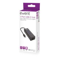Miniatura 7 de HUB 4 PUERTOS USB 3.1 EWENT EW1141 USB-C (3 USB 3.1 / 1 RJ45)