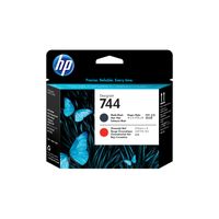 Miniatura 1 de HP Ink/744 Matte Black+Red Printhead