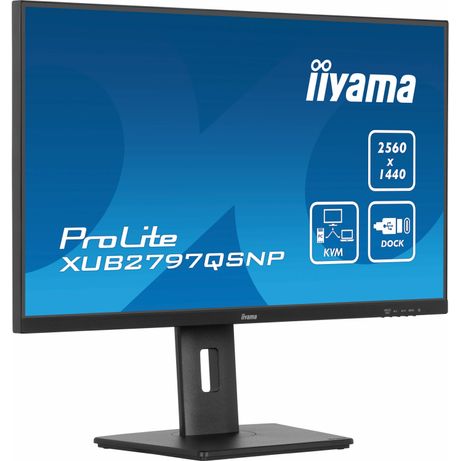 IIYAMA XUB2797QSNP-B1 ProLite 27" LED IPS Quad HD HDMI Altavoces - Imagen 5 de 13 IIYAMA XUB2797QSNP-B1 ProLite 27" LED IPS Quad HD HDMI Altavoces - Imagen 5 de 13