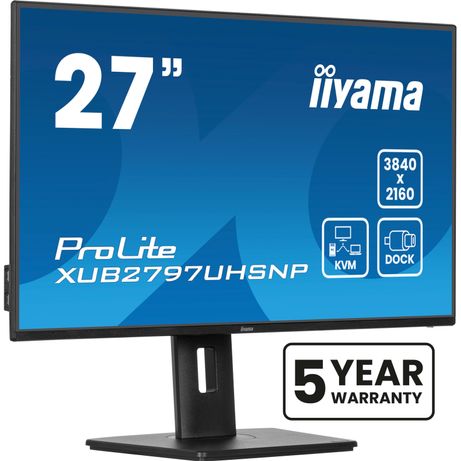 IIYAMA XUB2797UHSNP-B1 ProLite 27" LED IPS 4K Ultra HD HDMI Altavoces - Imagen 1 de 12 IIYAMA XUB2797UHSNP-B1 ProLite 27" LED IPS 4K Ultra HD HDMI Altavoces - Imagen 1 de 12