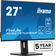 IIYAMA XUB2797UHSNP-B1 ProLite 27" LED IPS 4K Ultra HD HDMI Altavoces IIYAMA XUB2797UHSNP-B1 ProLite 27" LED IPS 4K Ultra HD HDMI Altavoces