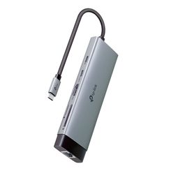 DOCKING USB-C TPL UH9120C A 1xHDMI 4K 60Hz 1xRJ45 Gb 1xUSB-C PD 100W 3xUSB-A 1xSD 1xMicroSD