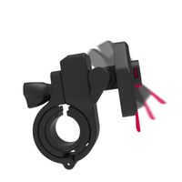 Miniatura 6 de UNIV. BIKE HOLDER 170X90MM BLACK