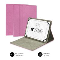 Miniatura 2 de FUNDA STAND 10,1´´ UNIVERSAL SUBBLIM PINK