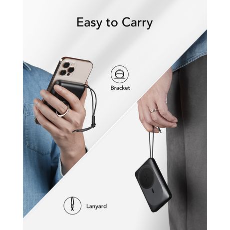 VEGER MagOn W1151 B 10000mAh powerbank Magnetic Wireless PD20W - Imagen 6 de 7 VEGER MagOn W1151 B 10000mAh powerbank Magnetic Wireless PD20W - Imagen 6 de 7