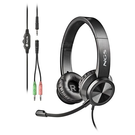 AURICULARES C/MICROFONO NGS MSX11PRO JACK-3.5MM NEGRO - Imagen 1 de 8 AURICULARES C/MICROFONO NGS MSX11PRO JACK-3.5MM NEGRO - Imagen 1 de 8
