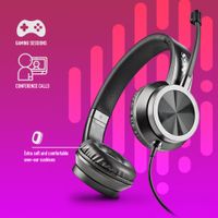 Miniatura 5 de AURICULARES C/MICROFONO NGS MSX11PRO JACK-3.5MM NEGRO
