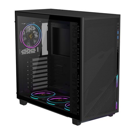 CAJA GIGABYTE AORUS C400 GLASS,SEMITORRE,3.5"X2+2.5"X2,B:120MMX3+R:120MMX1,HDMI,USB3.0X2+3.2 TYPE CX1,ARGB,NEGRA+VENTANA TRANSPARENTE (GB-AC400G) - Imagen 3 de 9 CAJA GIGABYTE AORUS C400 GLASS,SEMITORRE,3.5"X2+2.5"X2,B:120MMX3+R:120MMX1,HDMI,USB3.0X2+3.2 TYPE CX1,ARGB,NEGRA+VENTANA TRANSPARENTE (GB-AC400G) - Imagen 3 de 9